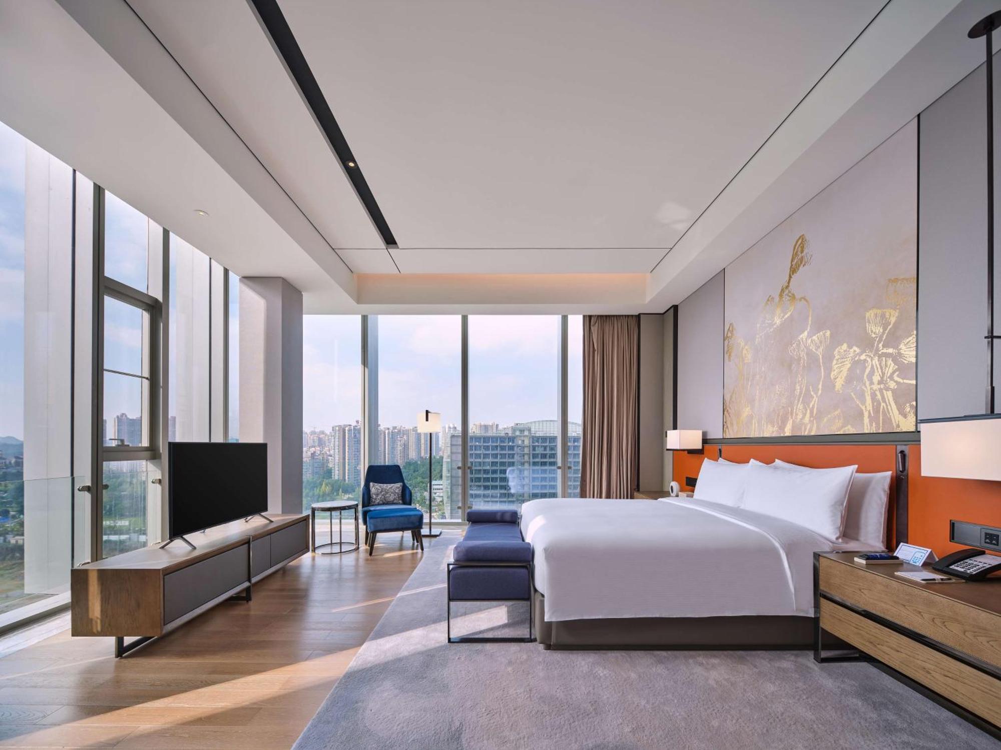 Hilton Guiyang Hotel Guiyang  Exterior foto